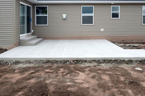 Cement Pad Installation in West Des Moines