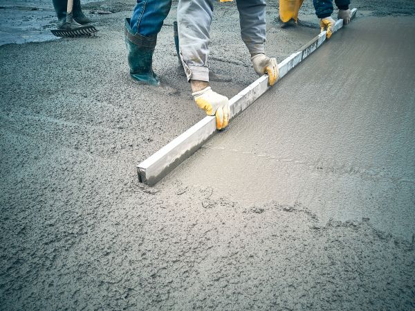 Cement Slab Construction in West Des Moines