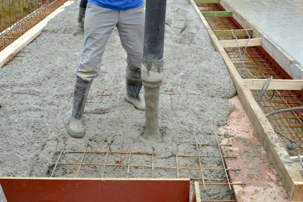 Concrete Base Construction in West Des Moines