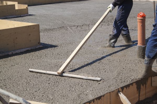 Concrete Platform Installation in West Des Moines