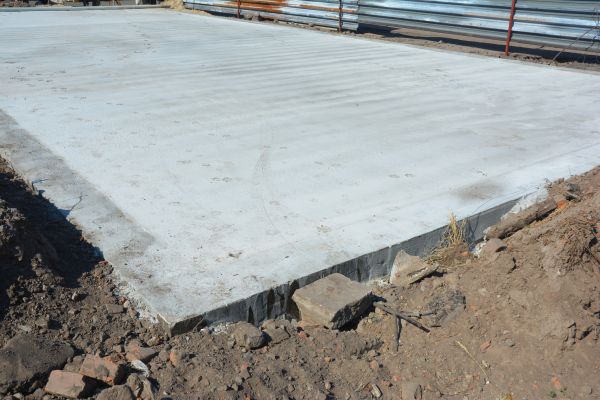 Concrete Pad Construction in West Des Moines