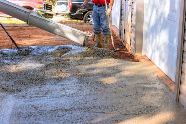 Cement Driveway Pouring in West Des Moines