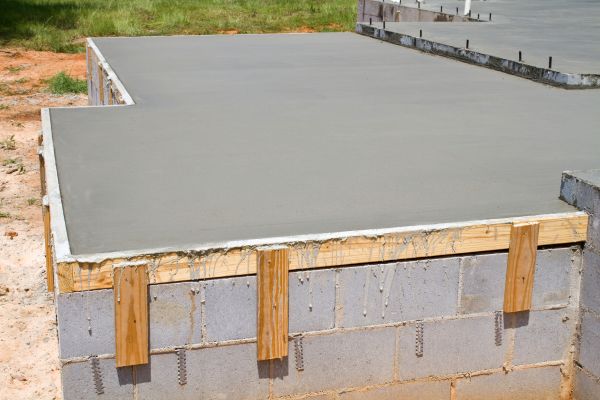 Concrete Slab Installation in West Des Moines