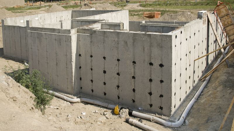 Cement Foundation Construction