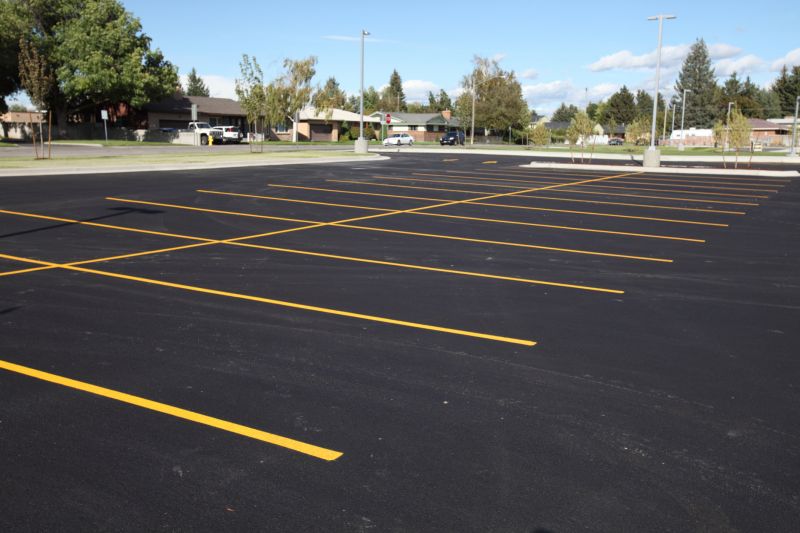 Concrete Parking Lot Paving